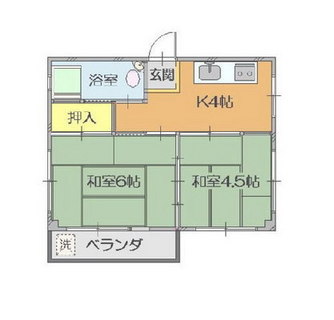 東京都足立区綾瀬２丁目 賃貸マンション 2K