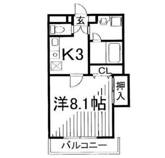 東京都葛飾区西亀有２丁目 賃貸マンション 1K