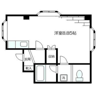 東京都足立区綾瀬５丁目 賃貸マンション 1R