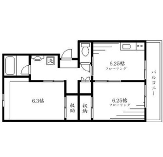 東京都葛飾区西亀有２丁目 賃貸マンション 2DK